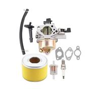 Filtro aria carburatore tubo carburante adatto for 8HP 9HP GX240 GX270 270cc WT30X 16100-ZH9-W21(Silver)