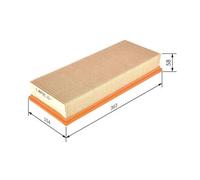 BOSCH 1 457 433 052 Filtro aria