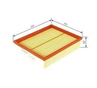 Filtro aria Cartuccia filtro 1 457 433 289 BOSCH per FIAT MULTIPLA MULTIPLA VAN