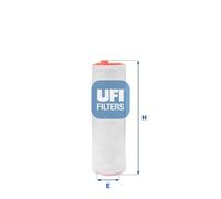 Filtro aria UFI 27.384.00