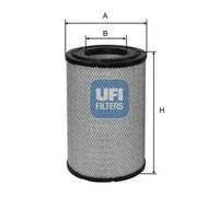 UFI 27.424.00 Filtro aria