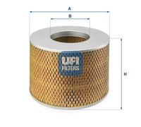 Filtro aria Cartuccia filtro 27.583.00 UFI per TOYOTA LAND CRUISER 90