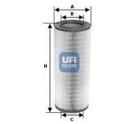 Filtro aria Cartuccia filtro 27.601.00 UFI per HONDA CR-V II STREAM FR-V