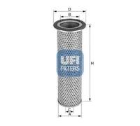 Filtro aria Cartuccia filtro 27.970.00 UFI