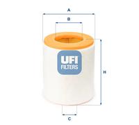 UFI Filters 27.A48.00 Filtro Aria Motore per Auto