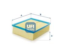 Filtro aria UFI 30.109.00 AUDI A6 (4B, C5) 2.5 TDI quattro
