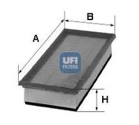 Filtro aria Cartuccia filtro 30.125.00 UFI per VOLVO JEEP