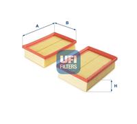 Filtro aria Cartuccia filtro 30.134.00 UFI per SEAT VW