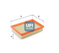 Filtro aria Cartuccia filtro 30.138.00 UFI