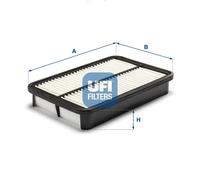 Filtro aria Cartuccia filtro 30.143.00 UFI per TOYOTA MAZDA