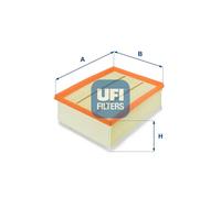 Filtro aria Cartuccia filtro 30.180.00 UFI per PEUGEOT CITROËN