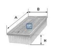 Filtro aria Cartuccia filtro 30.189.00 UFI per CADILLAC SAAB OPEL CHEVROLET