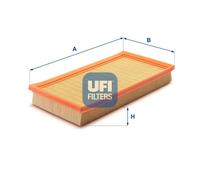 Filtro aria Cartuccia filtro 30.199.00 UFI per VW TOURAN GOLF V POLO IV