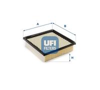 Filtro aria Cartuccia filtro 30.238.00 UFI per HONDA CIVIC VI Fastback CR-V I