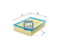 UFI Filters 30.245.00 Filtro Aria Motore per Auto