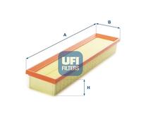 Filtro aria Cartuccia filtro 30.260.00 UFI per PEUGEOT CITROËN