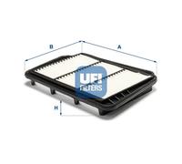 Filtro aria Cartuccia filtro 30.277.00 UFI per CHEVROLET DAEWOO
