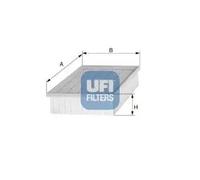 Filtro aria Cartuccia filtro 30.283.00 UFI per SUZUKI SUBARU