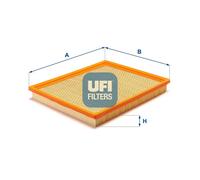 UFI 30.284.00 Filtro aria per NISSAN NP300 Navara Pickup (D40)