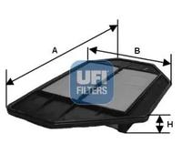 UFI 30.360.00 Filtro aria