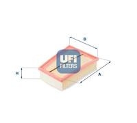 Filtro aria Cartuccia filtro 30.407.00 UFI per RENAULT MEGANE III Grandtour