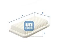 UFI 30.553.00 Filtro aria
