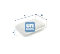 Filtro aria Cartuccia filtro 30.554.00 UFI per TOYOTA LEXUS