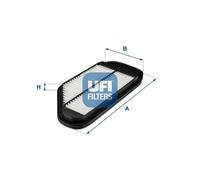 Filtro aria Cartuccia filtro 30.701.00 UFI per CHEVROLET SPARK