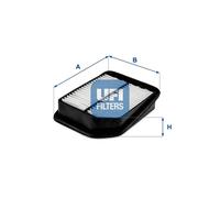 Filtro aria UFI 30.725.00