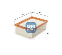 Filtro aria Cartuccia filtro 30.964.00 UFI per MASERATI QUATTROPORTE IV SHAMAL