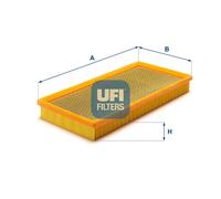 Filtro aria Cartuccia filtro 30.972.00 UFI per JEEP CHEROKEE