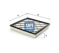 Filtro aria Cartuccia filtro 30.A24.00 UFI per OPEL CHEVROLET