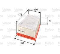 Filtro aria Cartuccia filtro 585026 VALEO per RENAULT DACIA OPEL NISSAN