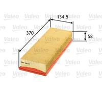 Filtro aria Cartuccia filtro 585031 VALEO per SEAT VW LADA
