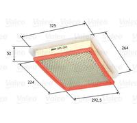 VALEO 585069 Filtro aria