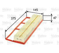 Filtro aria Cartuccia filtro 585075 VALEO per FIAT LANCIA ALFA ROMEO SAAB OPEL