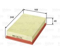 Filtro aria Cartuccia filtro 585090 VALEO per PEUGEOT MERCEDES-BENZ CITROËN