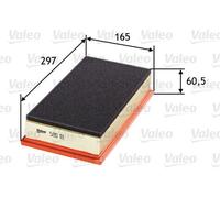 VALEO Filtro Aria 585111 ALFA ROMEO,147 (937),GT (937)
