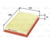 Filtro aria Cartuccia filtro 585112 VALEO per FORD FIESTA IV