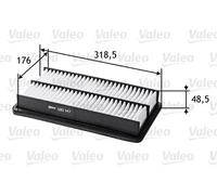 Filtro aria Cartuccia filtro 585147 VALEO per MAZDA 626 IV Hatchback 626 IV