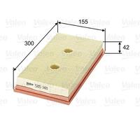 Valeo Filtro aria 585148 – Compatibile con VW Golf V, Touran, Audi A3, Skoda