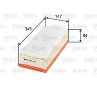 VALEO 585151 Filtro aria Filtri motore elevati proprietà di filtrazione, durevolezza, applicazione facile e precisa