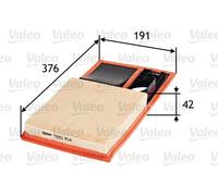 VALEO 585154 Filtro aria per SEAT,SKODA,VW