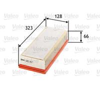 Filtro aria Cartuccia filtro 585157 VALEO per AUDI Q5 A5 A5 Sportback A4 B8