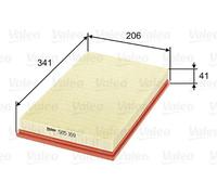 Filtro aria Cartuccia filtro 585169 VALEO per OPEL VECTRA B Hatchback VECTRA B