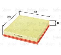 Filtro aria Cartuccia filtro 585194 VALEO per BMW 3 3 Coupé 3 Touring 3 Compact