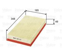 Filtro aria Cartuccia filtro 585217 VALEO per VOLVO 850 850 Familiare S70 V70 I