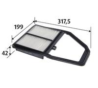 VALEO Filtro aria 585225