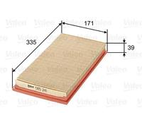 Filtro aria Cartuccia filtro 585241 VALEO per KIA CARENS III MPV / Space wagon