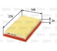 Filtro aria Cartuccia filtro 585251 VALEO per MINI MINI Cabriolet MINI